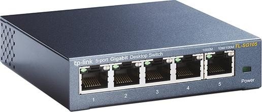 TP-Link TL-SG105 Desktop Gigabit switch, 5x RJ-45