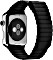 Apple Lederarmband mit Schlaufe Medium für Apple Watch 42mm schwarz Vorschaubild