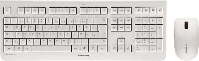 Cherry DW 3000 biały, USB, DE