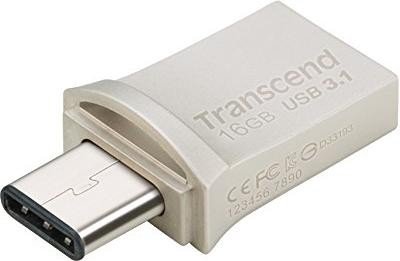 Transcend JetFlash 890 64GB, USB-A 3.0/USB-C 3.0
