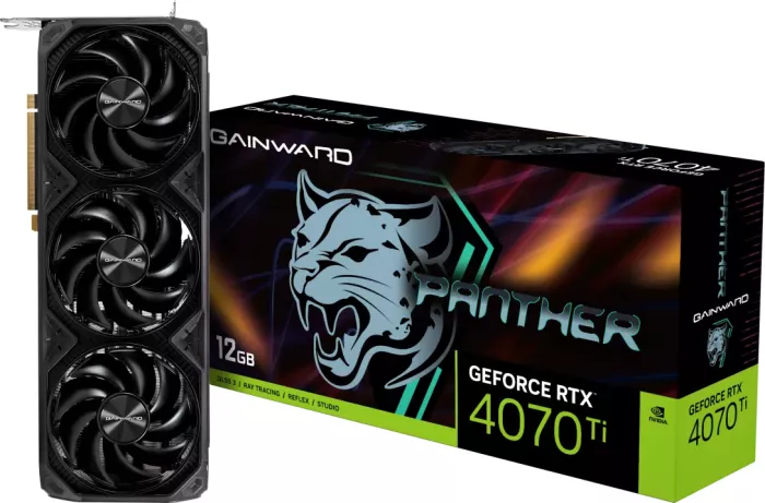 Gainward GeForce RTX 4070 Ti Panther, 12GB GDDR6X, HDMI, 3x DP