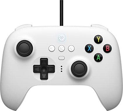 8BitDo Ultimate Wired Gamepad biały (PC/Android)