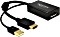 DeLOCK HDMI auf DisplayPort 1.2 Adapterkabel, schwarz (62667)