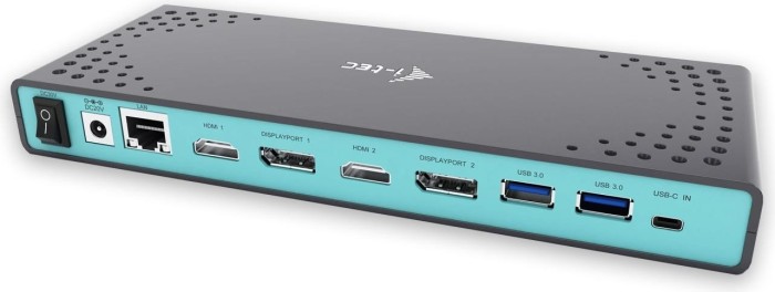 i-tec USB-C Dual Display Docking Station