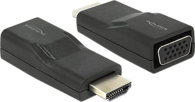 DeLOCK HDMI auf VGA Adapter, schwarz