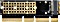 AXAGON M.2 NVMe SSD PCI Express 3.0 x16 Add-On Card Vorschaubild