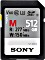 Sony SF-M Series R277/W150 SDXC 512GB, UHS-II U3, Class 10 (SF-M512)