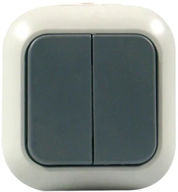 INTERRUTTORE DEVIATORE UNIPOLARE MCD GRIGIO