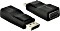 DeLOCK DisplayPort 1.2 auf VGA Adapter, schwarz (65653)