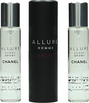 Chanel Allure 3x EdT 20ml zestaw zapachowy