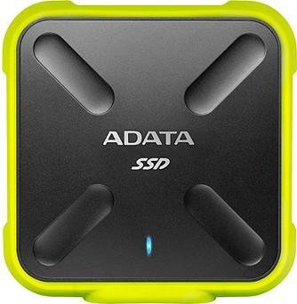 ADATA SD700 schwarz/gelb 256GB, USB 3.0 Micro-B