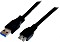 StarTech 1m zertifiziertes USB 3.0 SuperSpeed Kabel A auf Micro B schwarz (USB3CAUB1M)