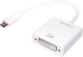 LogiLink USB-C-DVI-Adapter, weiß