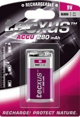 Tecxus Accu bateria 9V Ni-MH 280mAh