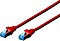 Digitus patch cable, Cat5e, SF/UTP, RJ-45/RJ-45, 2m, red (DK-1532-020/R)