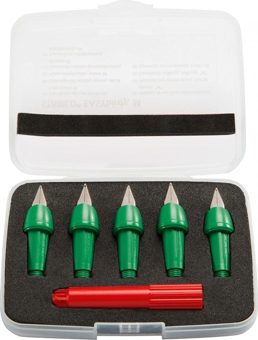 STABILO EASYbirdy replacement spring with adjustment tool green, medium, case, 5er set