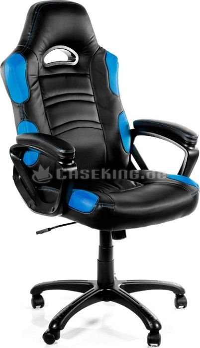 Arozzi Enzo fotel gamingowy, czarny/niebieski