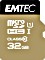 Emtec Gold+ R85/W21 microSDHC 32GB Kit, UHS-I U1, Class 10 (ECMSDM32GHC10GP)