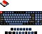 Keychron K13 Pro, schwarz/blau, LEDs RGB, hot-swap, Gateron LOW PROFILE 2.0 RED, USB/Bluetooth, DE (K13P-H1-DE)