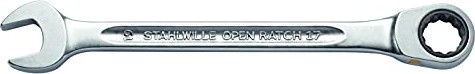 Stahlwille OPEN-RATCH 17F Maul-Ringratschenschlüssel 24x296mm