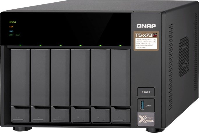 QNAP Turbo Station TS-673-8G 16TB, 8GB RAM, 4x Gb LAN