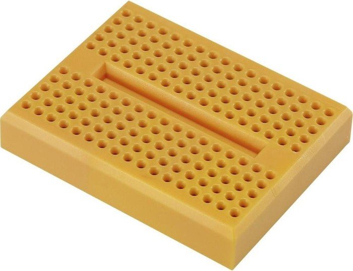 Breadboard, Polzahl 170, 46x36mm, orange (verschiedene Hersteller)