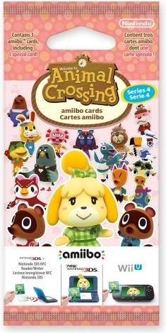 Nintendo amiibo-Karten Packung - Serie 4: Animal Crossing (Switch/WiiU/3DS)