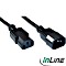 InLine kabel łącznikowy do urządzeń o dużej mocy C13/C14 czarny, 5m (16635)