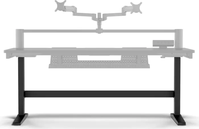 Corsair Platform:6 Elevate elektrycznie siedzenie z regulacją wysokości-Steh-biurko 180x76cm czarny/czarny