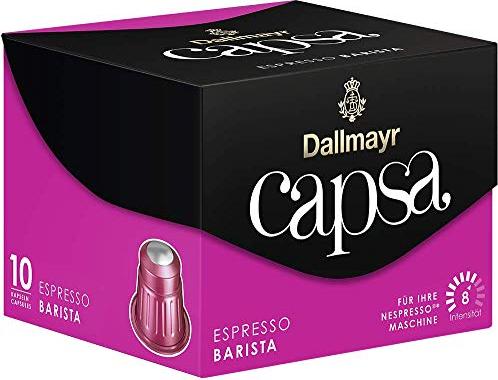 Dallmayr capsa Espresso Barista Kaffeekapseln, 10er-Pack