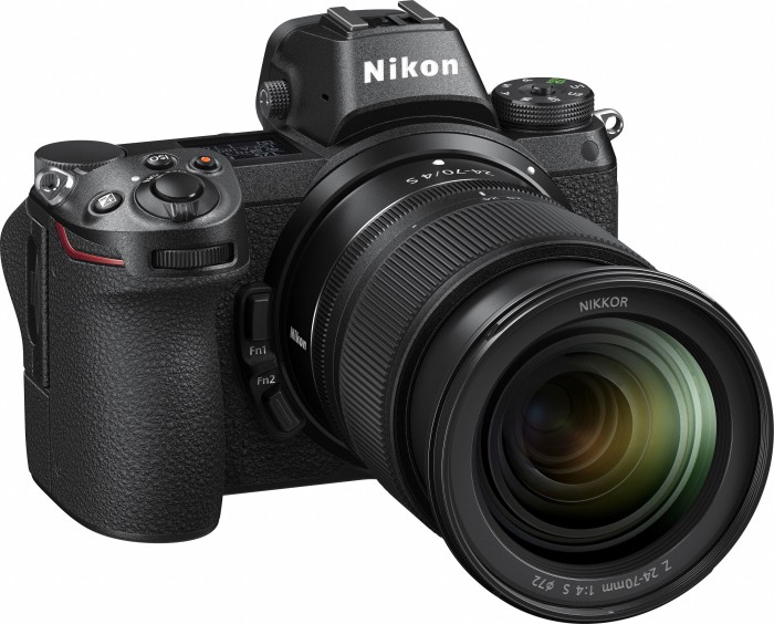 Nikon Z 6 mit Objektiv Z 24-70mm 4.0 S und Bajonettadapter FTZ