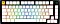 Glorious PC Gaming Race GMMK Pro Pre-built Gaming Keyboard, LEDs RGB, Glorious Fox linear, Black Slate/Artic White, ND (GLO-GMMK-P75-FOX-ISO-B-NO)