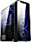 CiT Blaze, black, fan LED blue, glass window (CiT-BLAZE)
