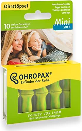 Ohropax mini Soft wtyczki do uszu, 10 sztuk