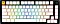 Glorious PC Gaming Race GMMK Pro Pre-built Gaming Keyboard, LEDs RGB, Glorious Fox linear, Black Slate/Artic White, US (GLO-GMMK-P75-FOX-B)