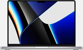 Apple MacBook Pro 14.2" silber, M1 Pro - 10 Core CPU / 16 Core GPU, 16GB RAM, 1TB SSD, DE