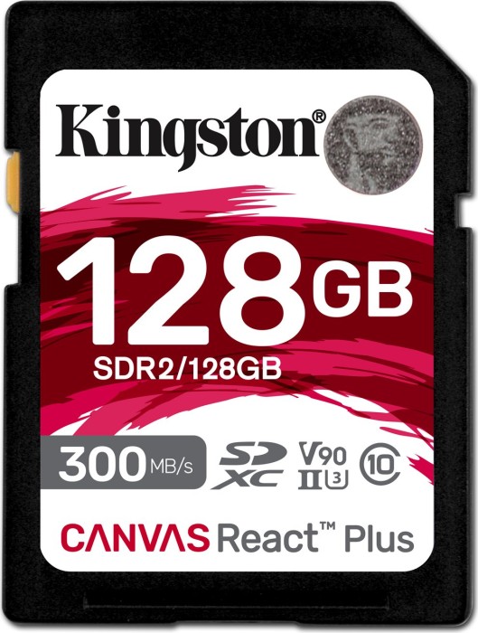 Kingston Canvas React Plus SDR2 / MLPMR2, microSD UHS-II U3, A1, V90