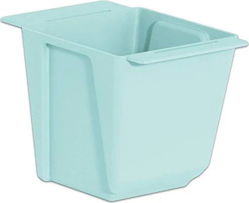 Geli Easy Vaso Per Piante Per Pallet Europeo – 18x14 Cm, Grigio Chiaro, Con Impugnatura E Fori Anti-Ristagno