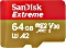 SanDisk Extreme R160/W60 microSDXC 64GB, UHS-I U3, A2, Class 10 (SDSQXA2-064G-GN6GN)