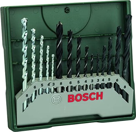 Bosch DIY Mini-X-Line Bohrer-Set, 15-tlg.