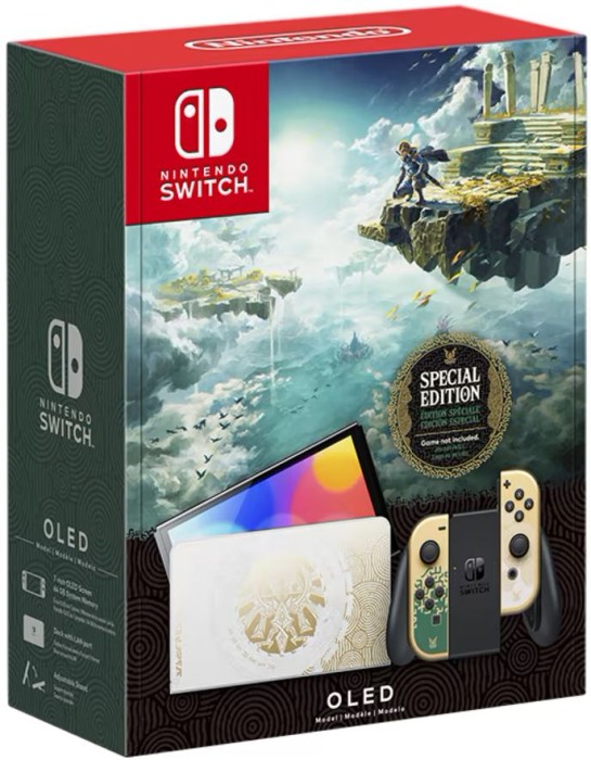 Nintendo Switch OLED - The Legend of Zelda: Tears of ...