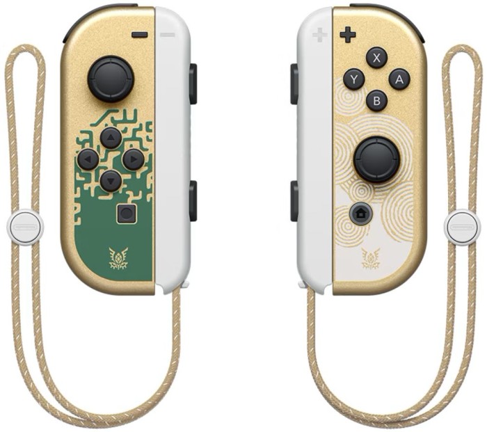 Nintendo Switch OLED - The Legend of Zelda: Tears of the Kingdom Edition gold/weiß/grün
