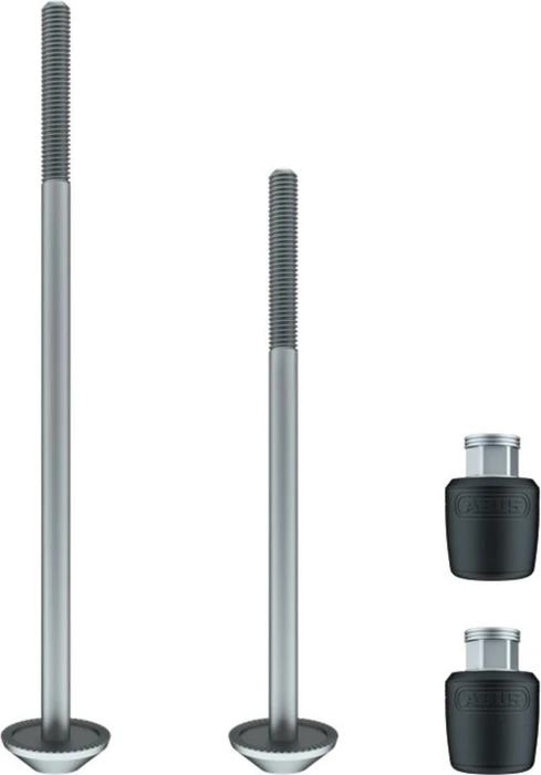 Serrure ABUS Nutfix M5 AXLE 120/150 – Antivol Pour Roues, Selle, Tige De Selle – Rouge – Protection Contre Le Vol De Composants Vélo