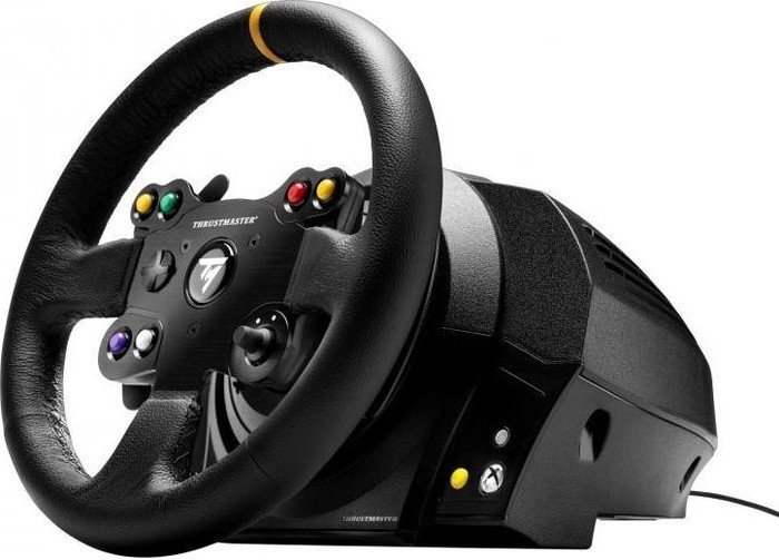 ThrustMaster TX Racing - Leather Edition - Lenkrad- und Pedale-Set -  kabelgebunden - für PC, Microsoft Xbox One - Gaming-Lenkrad - Einkauf &  Preis