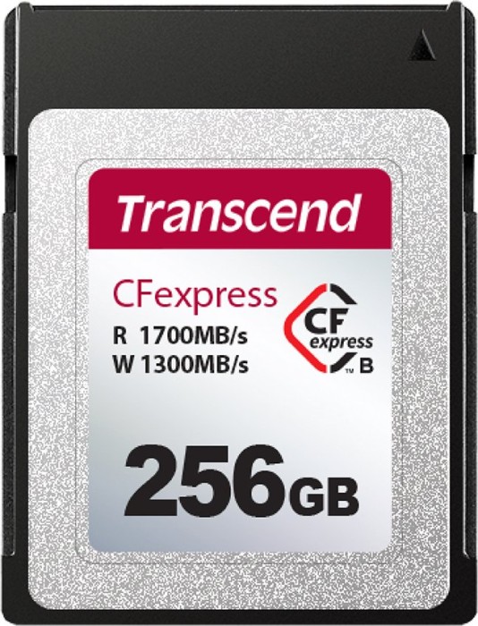 Transcend CFexpress 820 R1700/W1300 CFexpress Type B 256GB