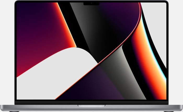 Apple MacBook Pro 16.2" Space Gray, M1 Pro - 10 Core CPU / 16 Core GPU, 16GB RAM, 512GB SSD, DE