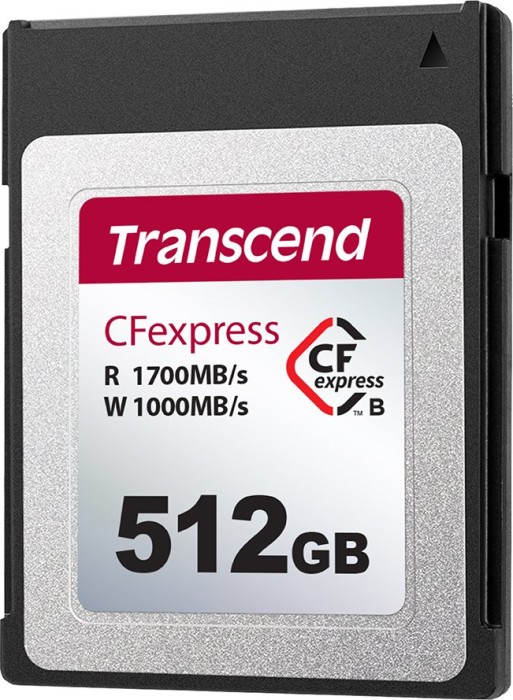 Transcend CFexpress 820 R1700/W1000 CFexpress Type B 512GB