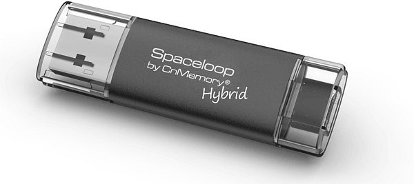 CnMemory Spaceloop hybryda 8GB, USB-A 2.0/USB 2.0 Micro-B