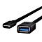 Belkin USB 3.0 kabel przejściówka, USB-A 3.0/USB-C 3.0, 0.1m Vorschaubild