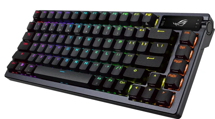 ASUS ROG Azoth Wireless Gaming Keyboard, PBT, ROG NX RED, hot-swap, USB/Bluetooth, DE
